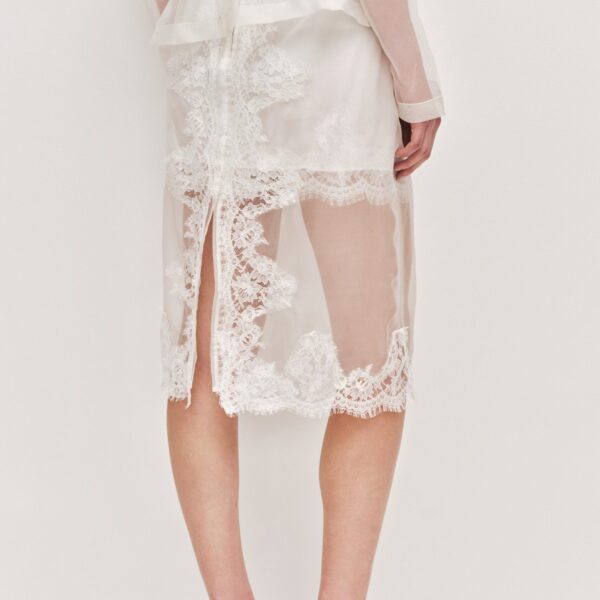Aje clothing Aus Skirts – structured silhouette with raw femininity from Coveti