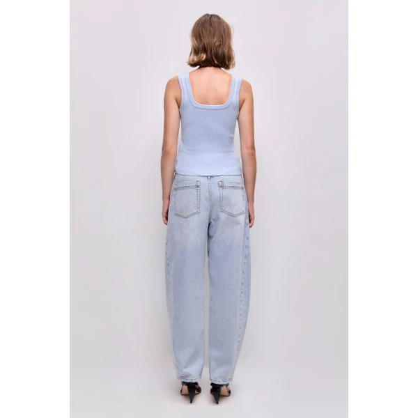 Aje Andie Pearl Logo Tank Top, view 6
