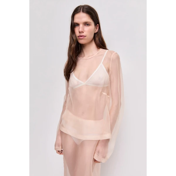 Aje Chancer Long Sleeve Top, view 3