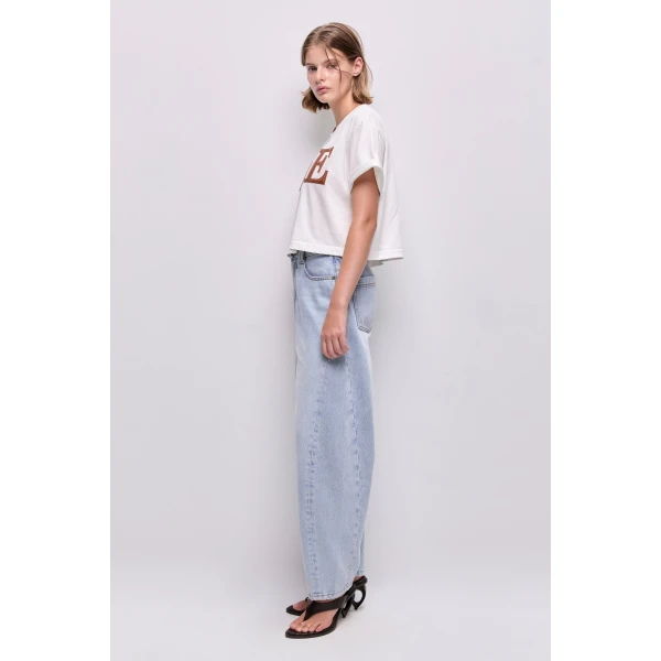 Aje Danila Logo Cropped Tee Top, view 5