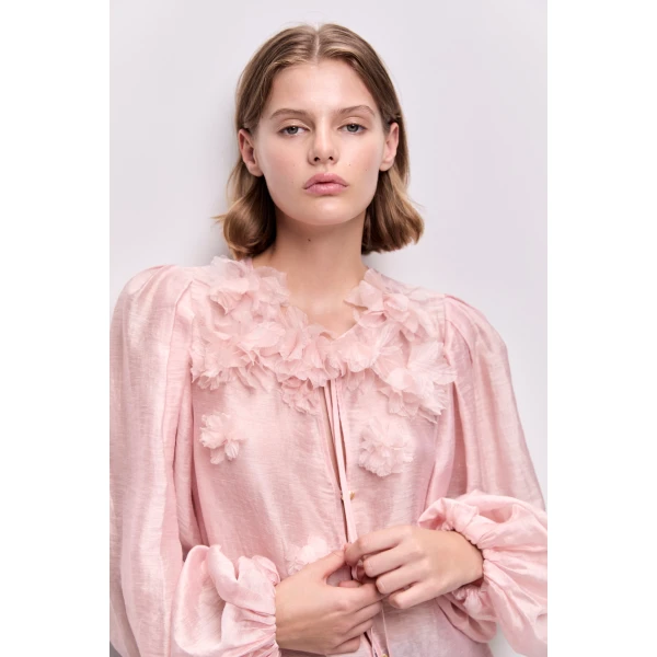 Aje Demi Blouse, view 4
