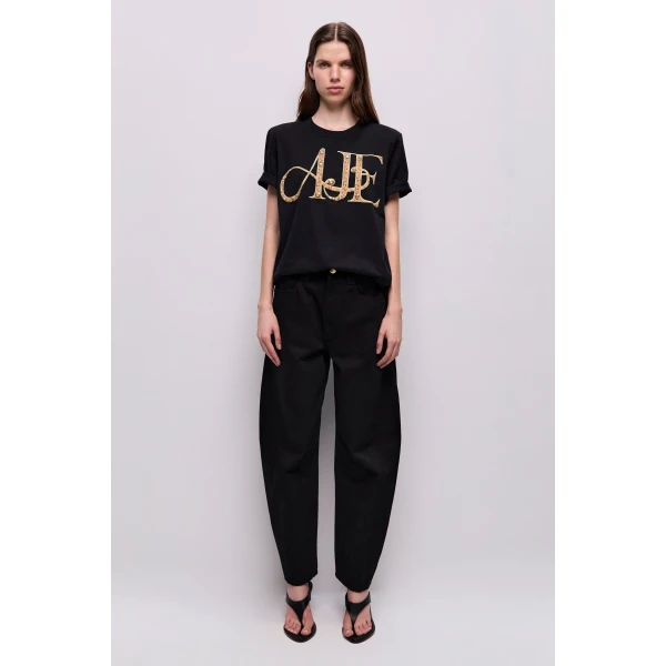 Aje Marietta Logo Tee Top, view 2