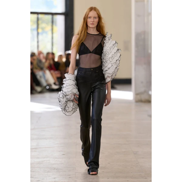 Aje clothing Aus Tops – structured silhouette with raw femininity from Coveti