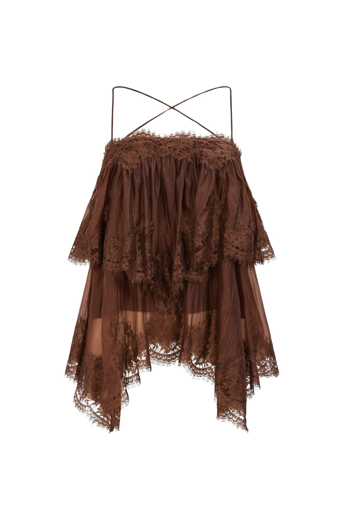 Aje Brown Tops