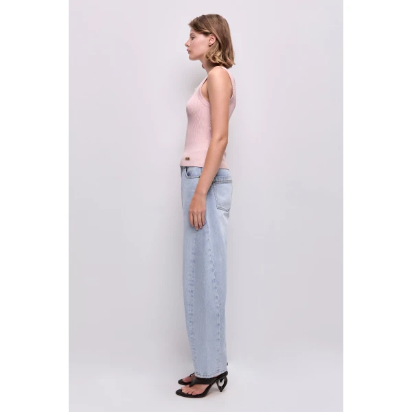 Aje Pamela Flower Knit Tank, view 5