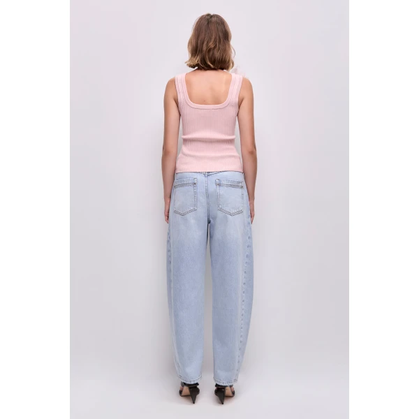Aje Pamela Flower Knit Tank, view 6