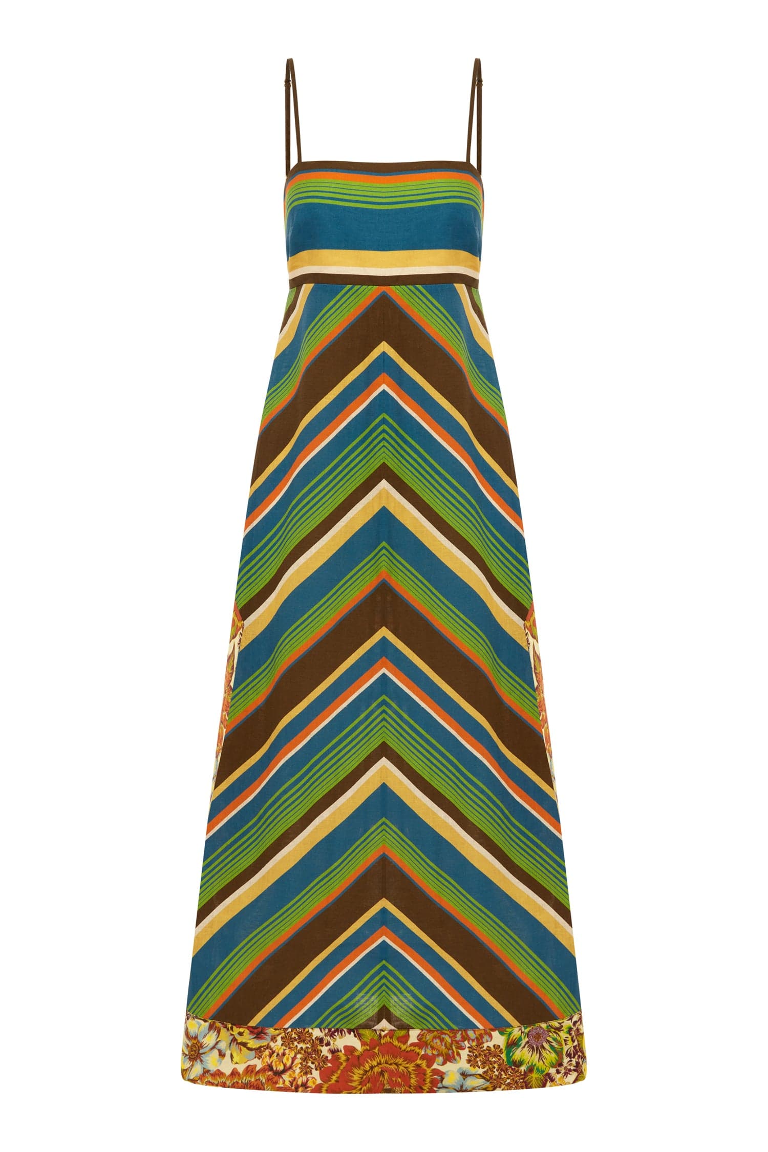 Alemais Charlie Day Dress  Sustainable Dresses with Alemais print - Coveti Australian Designer