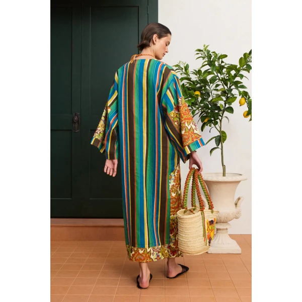 Alemais Charlie Midi Dress  Sustainable Dresses with Alemais print - Coveti Australian Designer