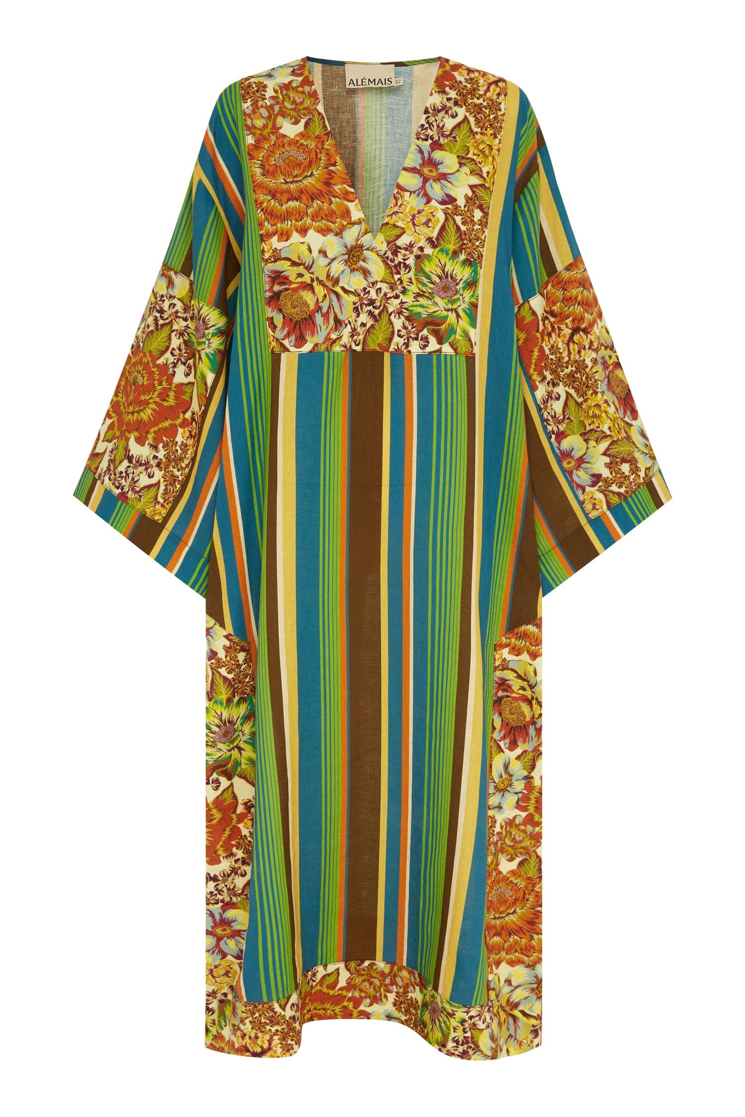 Alemais Charlie Midi Dress  Sustainable Dresses with Alemais print - Coveti Australian Designer