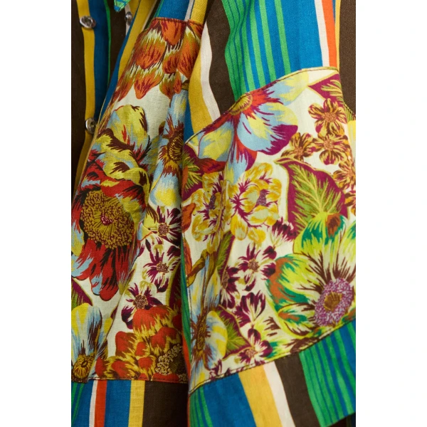 Alemais Charlie Mini Dress  Sustainable Dresses with Alemais print - Coveti Australian Designer