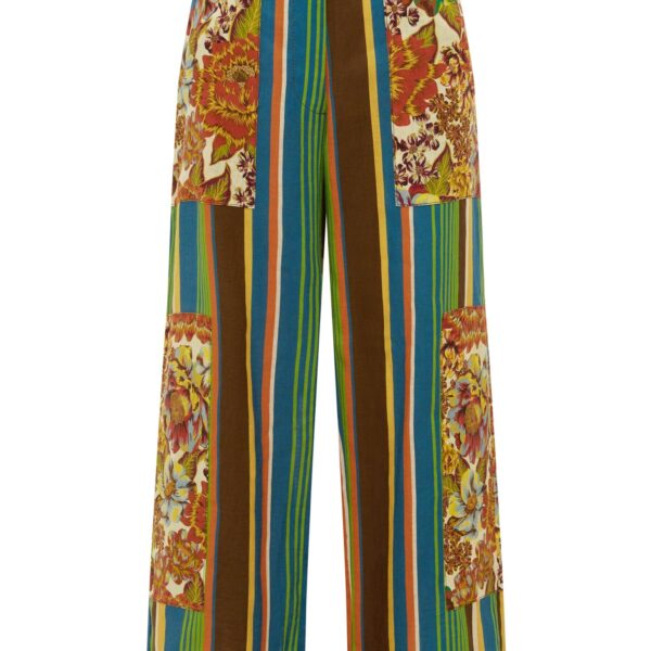 Alemais Charlie Pant  Sustainable Pants with Alemais print - Coveti Australian Designer