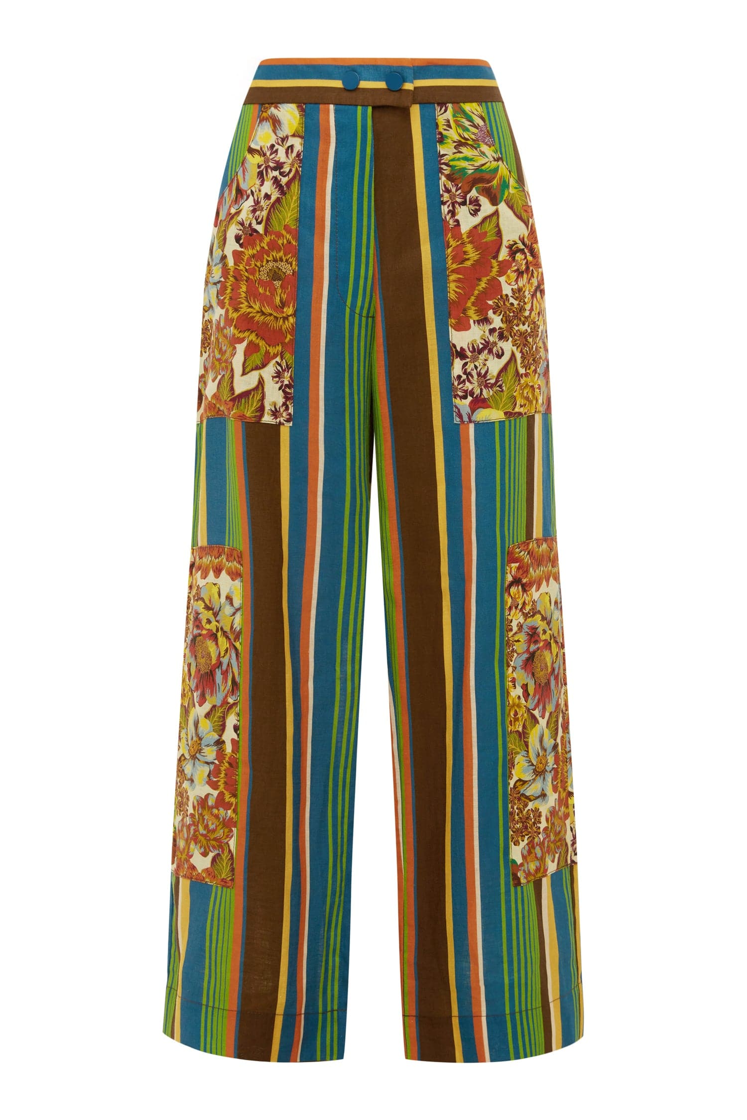 Alemais Charlie Pant  Sustainable Pants with Alemais print - Coveti Australian Designer