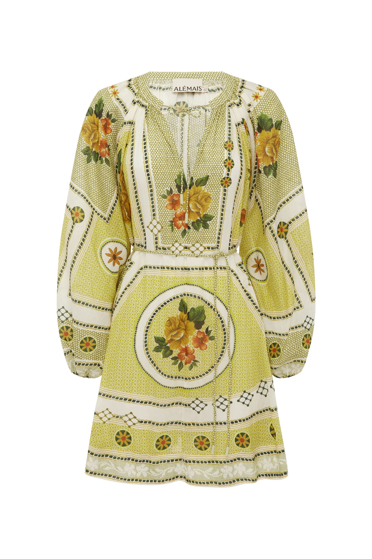 Alemais Dixie Mini Dress  Sustainable Dresses with Alemais print - Coveti Australian Designer