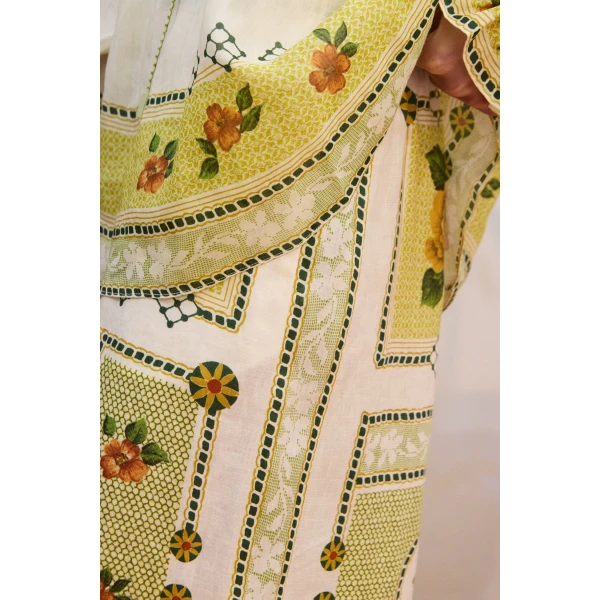 Alemais Dixie Pant  Sustainable Pants with Alemais print - Coveti Australian Designer