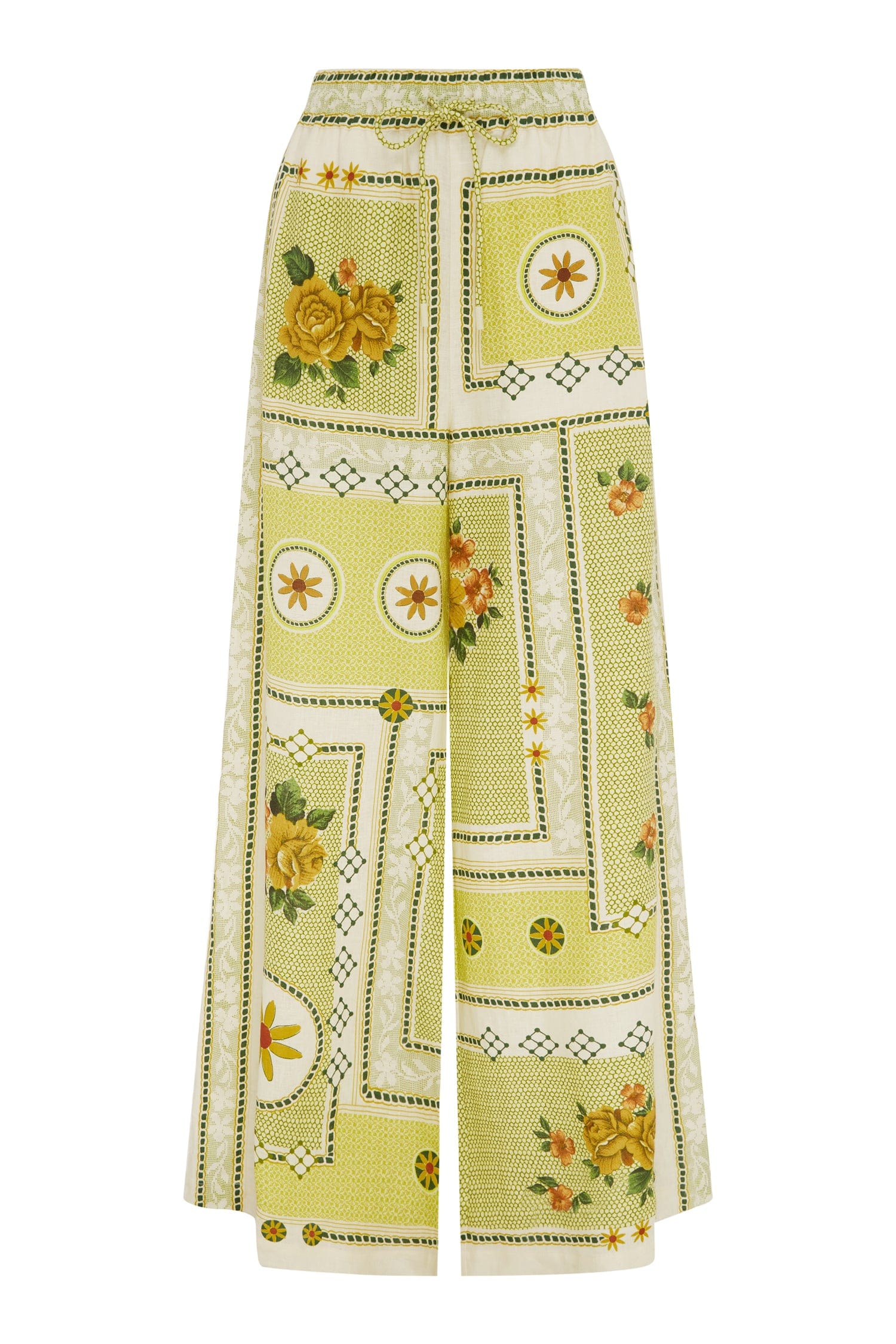 Alemais Dixie Pant  Sustainable Pants with Alemais print - Coveti Australian Designer