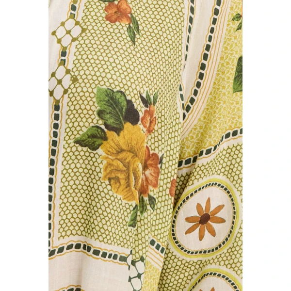 Alemais Dixie Shirtdress  Sustainable Dresses with Alemais print - Coveti Australian Designer
