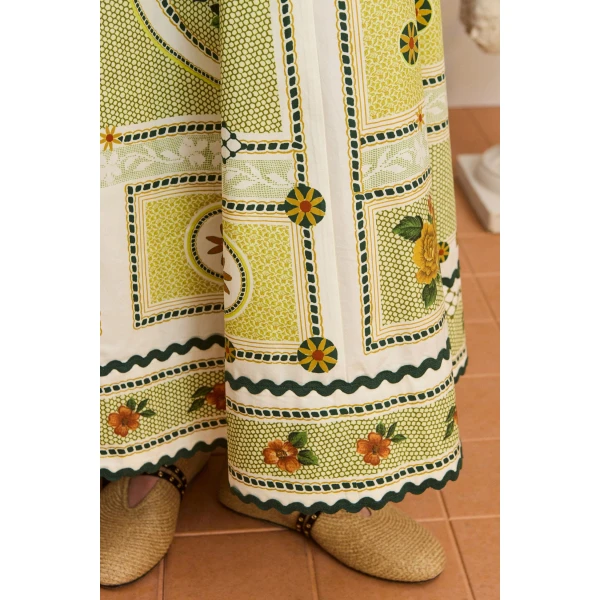 Alemais Dixie Summer Dress  Sustainable Dresses with Alemais print - Coveti Australian Designer