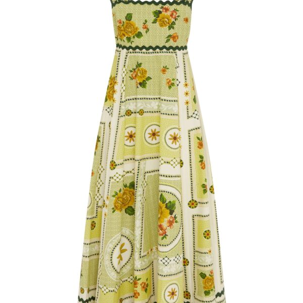 Alemais Dixie Summer Dress  Sustainable Dresses with Alemais print - Coveti Australian Designer