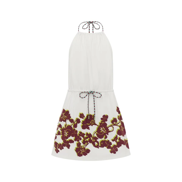 Alemais Haze Mini Dress  Sustainable Dresses with Alemais print - Coveti Australian Designer
