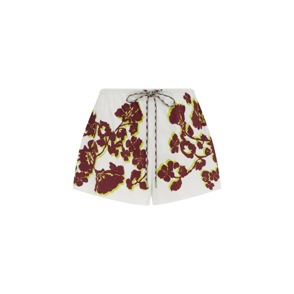 Alemais Haze Mini Short  Sustainable Shorts with Alemais print - Coveti Australian Designer