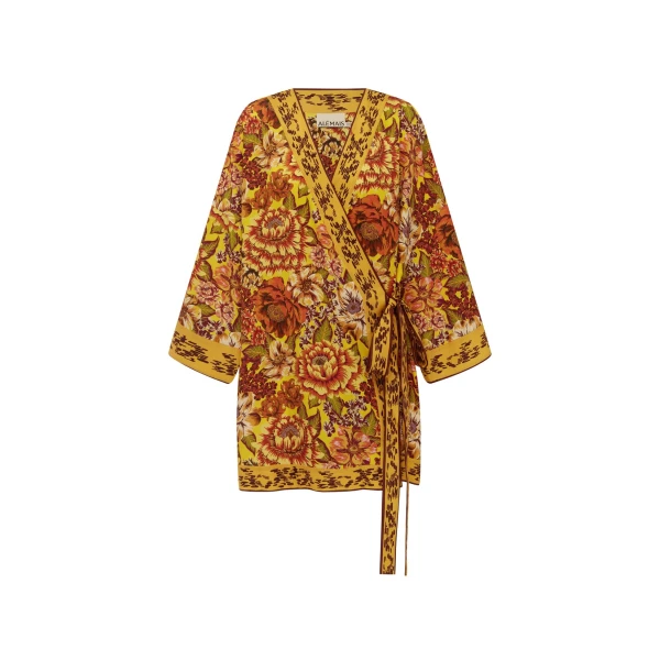Alemais Heatwave Mini Dress  Sustainable Dresses with Alemais print - Coveti Australian Designer