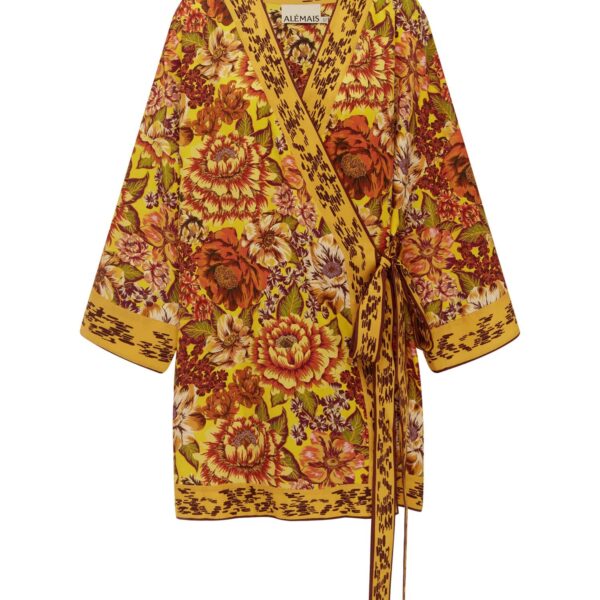 Alemais Heatwave Mini Dress  Sustainable Dresses with Alemais print - Coveti Australian Designer