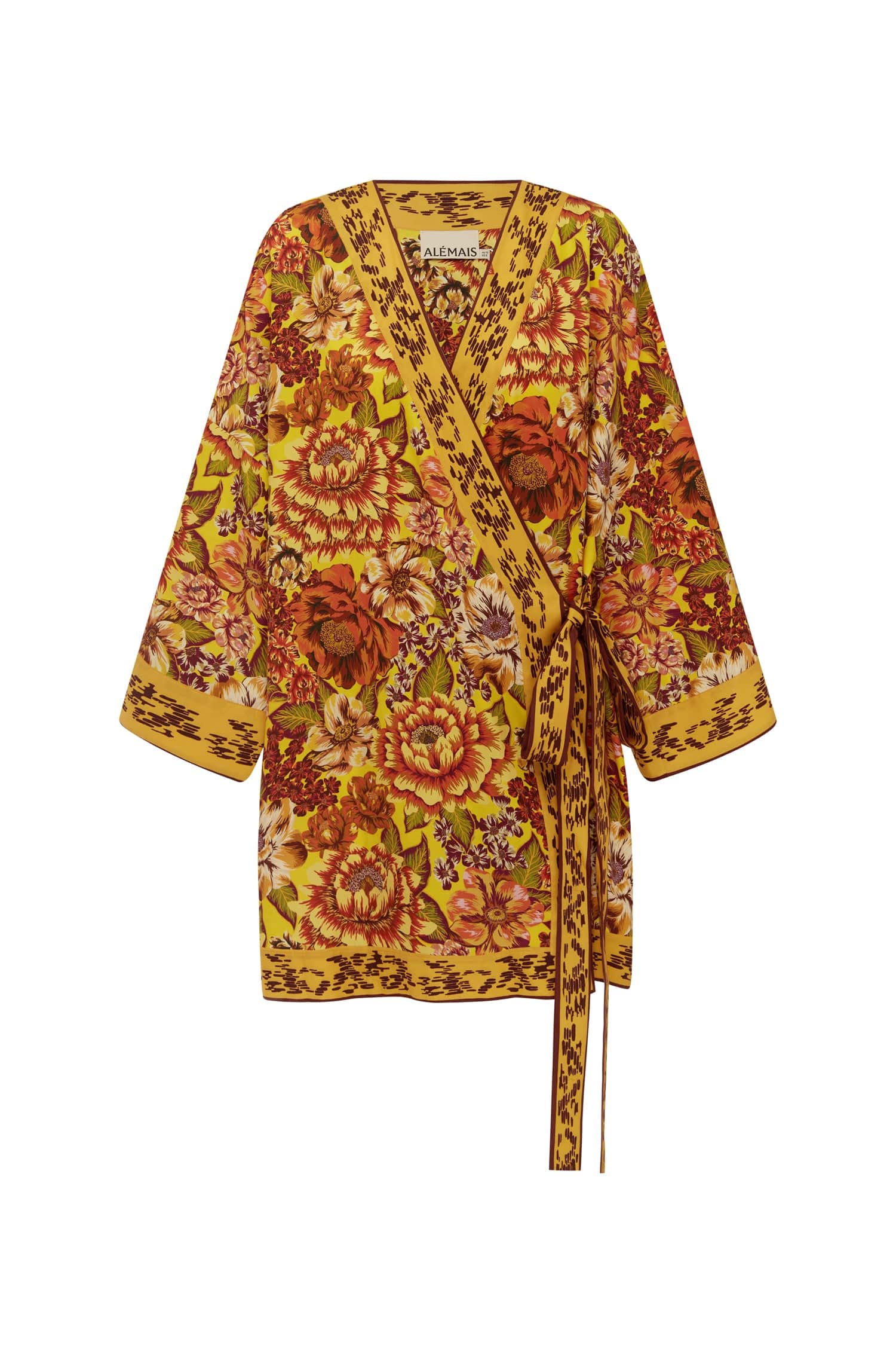 Alemais Heatwave Mini Dress  Sustainable Dresses with Alemais print - Coveti Australian Designer