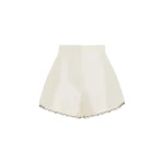 Alemais Idris Embellished Short  Sustainable Shorts with Alemais print - Coveti Australian Designer