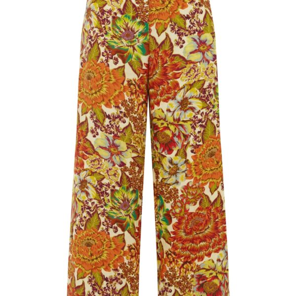 Alemais Lana Flare Pant  Sustainable Pants with Alemais print - Coveti Australian Designer