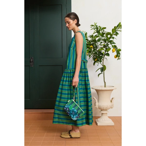 Alemais Margo Midi Dress  Sustainable Dresses with Alemais print - Coveti Australian Designer