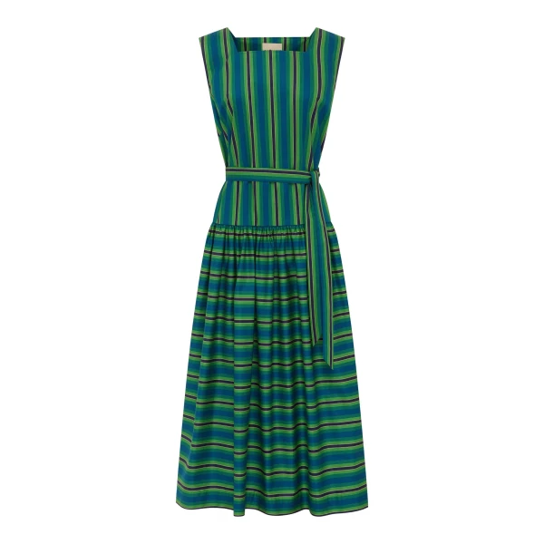 Alemais Margo Midi Dress  Sustainable Dresses with Alemais print - Coveti Australian Designer