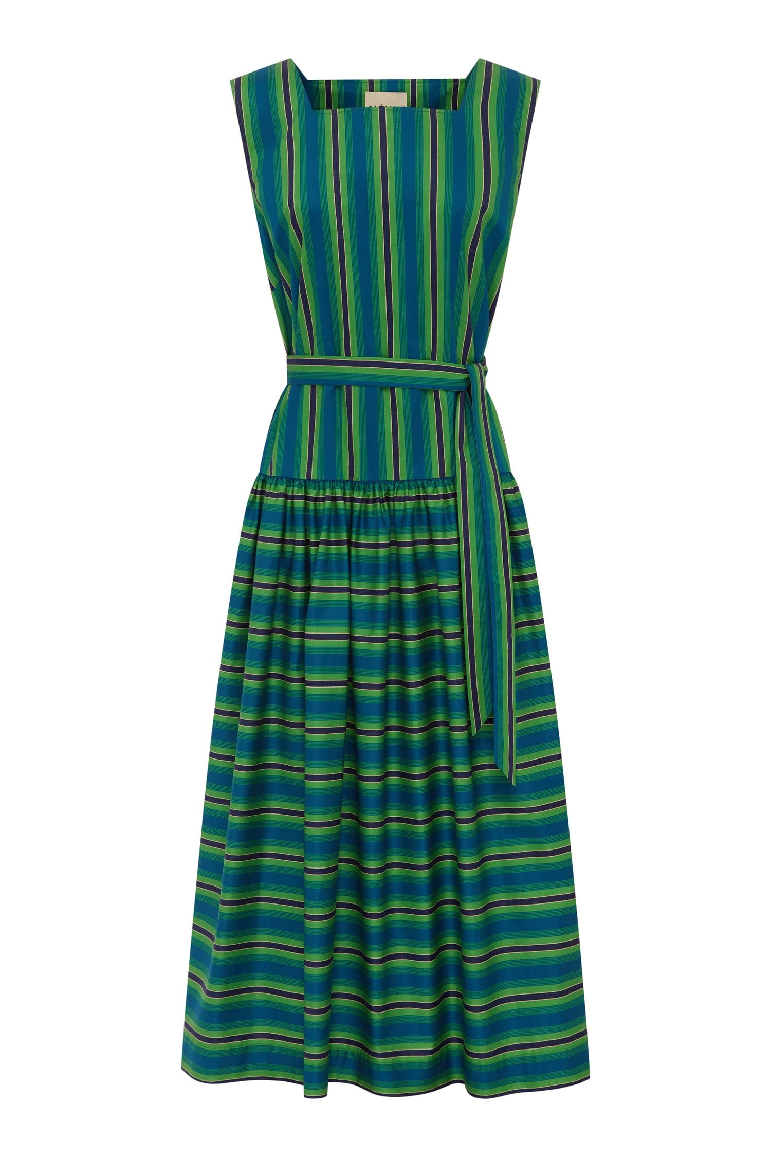 Alemais Margo Midi Dress  Sustainable Dresses with Alemais print - Coveti Australian Designer