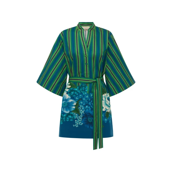 Alemais Margo Mini Dress  Sustainable Dresses with Alemais print - Coveti Australian Designer