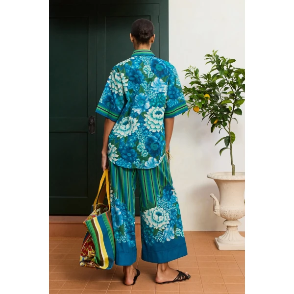 Alemais Margo Shirt  Sustainable Tops with Alemais print - Coveti Australian Designer