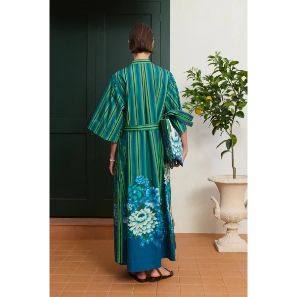 Alemais Margo Tunic Midi Dress  Sustainable Dresses with Alemais print - Coveti Australian Designer