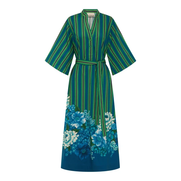 Alemais Margo Tunic Midi Dress  Sustainable Dresses with Alemais print - Coveti Australian Designer