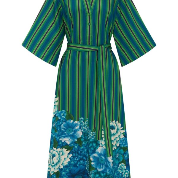 Alemais Margo Tunic Midi Dress  Sustainable Dresses with Alemais print - Coveti Australian Designer