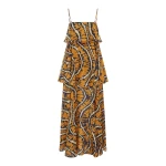 Alemais Ripple Dress  Sustainable Dresses with Alemais print - Coveti Australian Designer