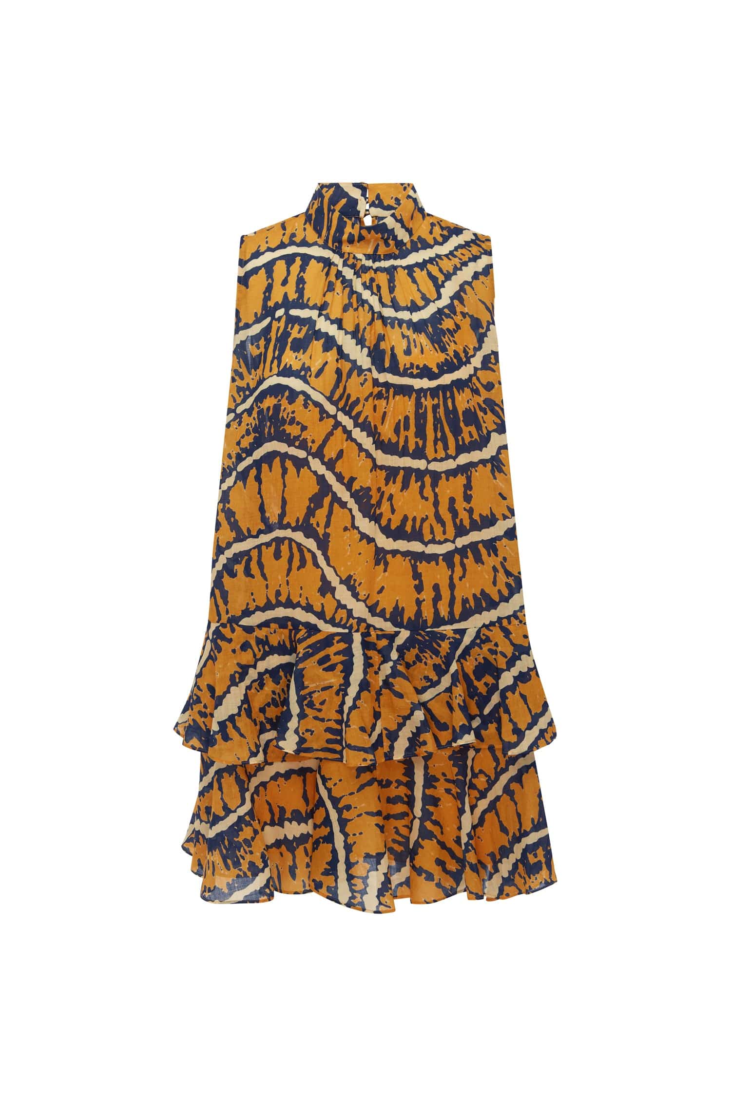 Alemais Ripple Mini Dress  Sustainable Dresses with Alemais print - Coveti Australian Designer