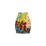 Alemais Splice Crop Top  Sustainable Tops with Alemais print - Coveti Australian Designer