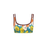Alemais Splice Scoop Neck Top  Sustainable Tops with Alemais print - Coveti Australian Designer