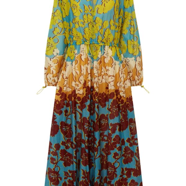 Alemais Splice Shirtdress  Sustainable Dresses with Alemais print - Coveti Australian Designer