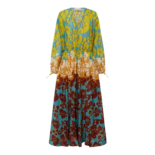 Alemais Splice Shirtdress  Sustainable Dresses with Alemais print - Coveti Australian Designer