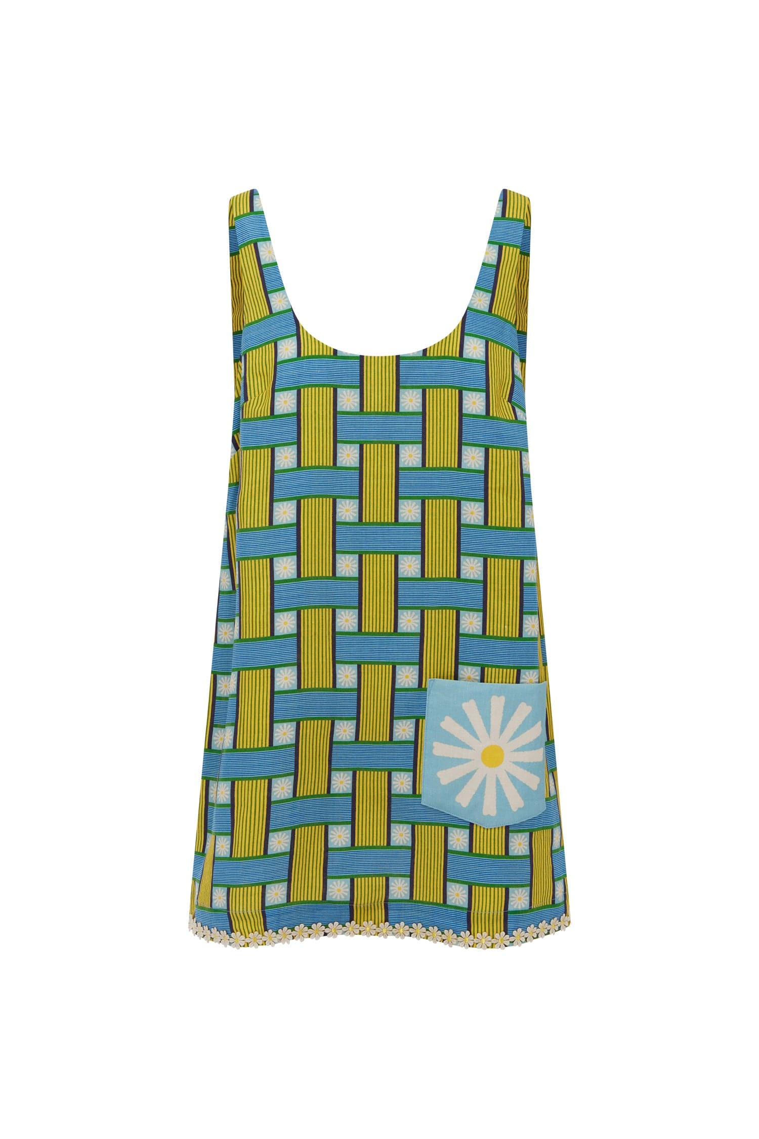 Alemais Sunlounge Mini Dress  Sustainable Dresses with Alemais print - Coveti Australian Designer