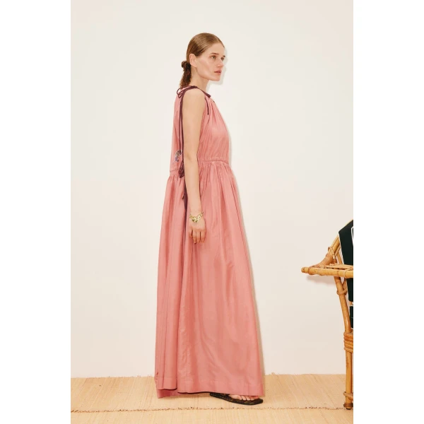 Alemais Zuri Embellished Midi Dress  Sustainable Dresses with Alemais print - Coveti Australian Designer
