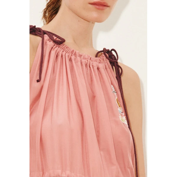 Alemais Zuri Embellished Midi Dress  Sustainable Dresses with Alemais print - Coveti Australian Designer