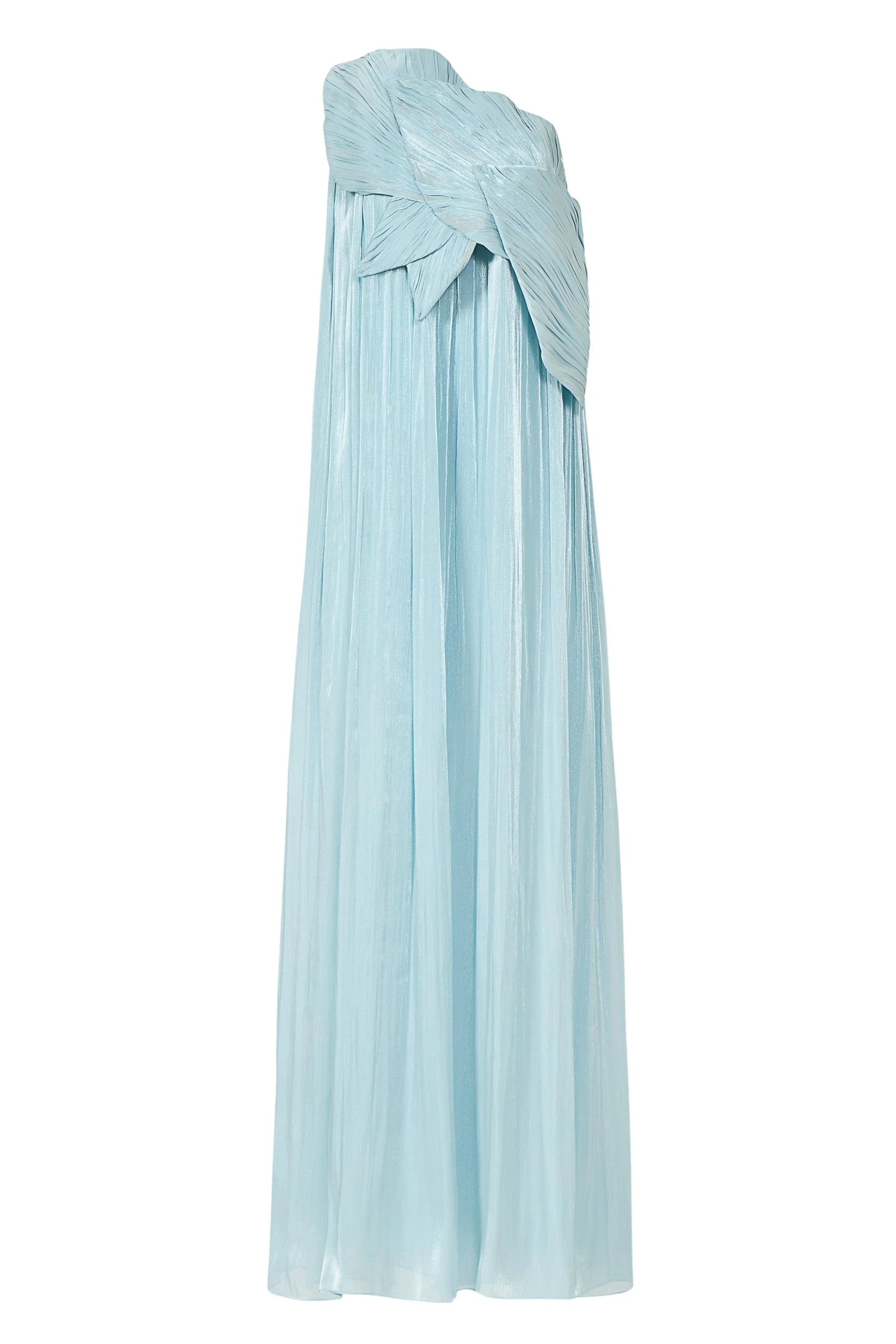 Amabel-Lurex-Georgette-One-Shoulder-Gown-Costarellos-Dresses63157_nobg Costarellos Dresses - Romantic Greek Lace - Shop at Coveti