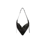 By-Far-Trayana51894_nobg BY FAR Trayana - By Far Black - 90s Minimalist Leather Bag at Coveti