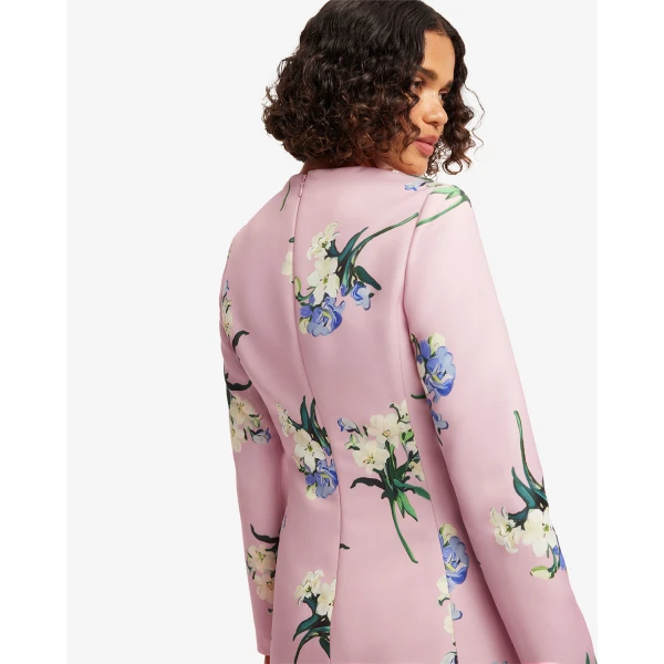 Leo Lin Aliza Long Sleeve Mini Dress, view 8