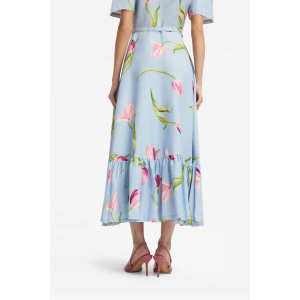 Leo Lin Becca Short Sleeve Midi Dress - Leo Lin Dress - Australian Luxury Fashion - Shop at Coveti